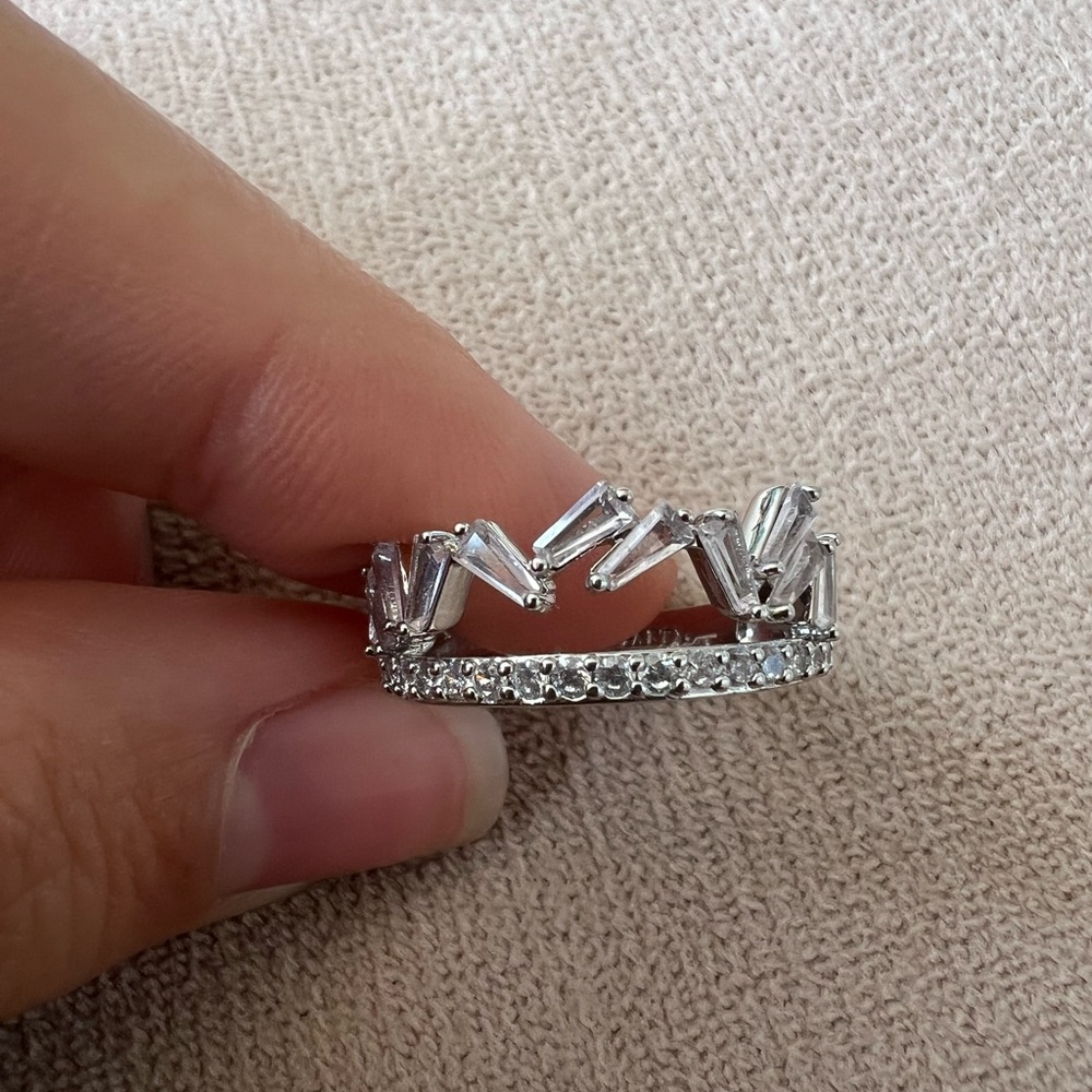 NWOT  Bomb Party Morganite Ring Size 8